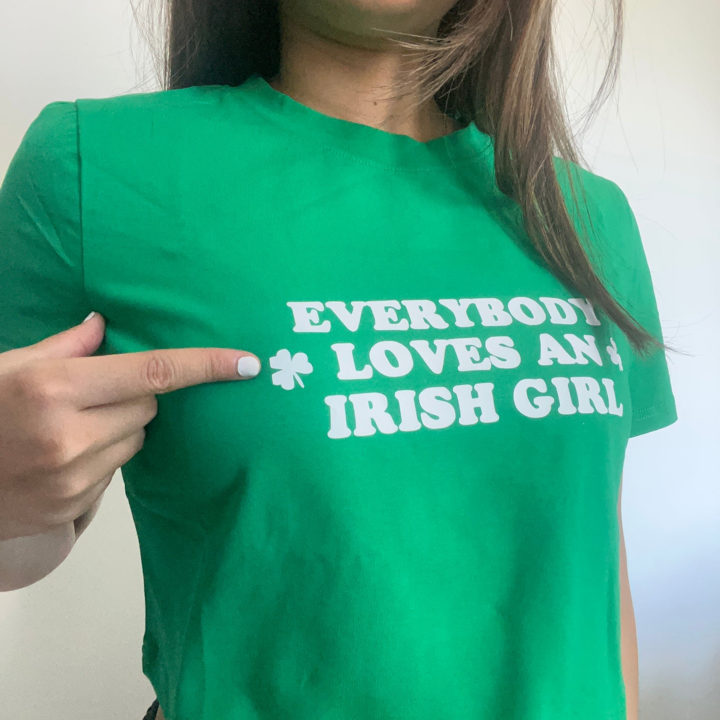 Everybody Loves An Irish Girl Baby Tee