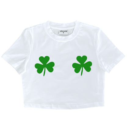 Double Clover Baby Tee