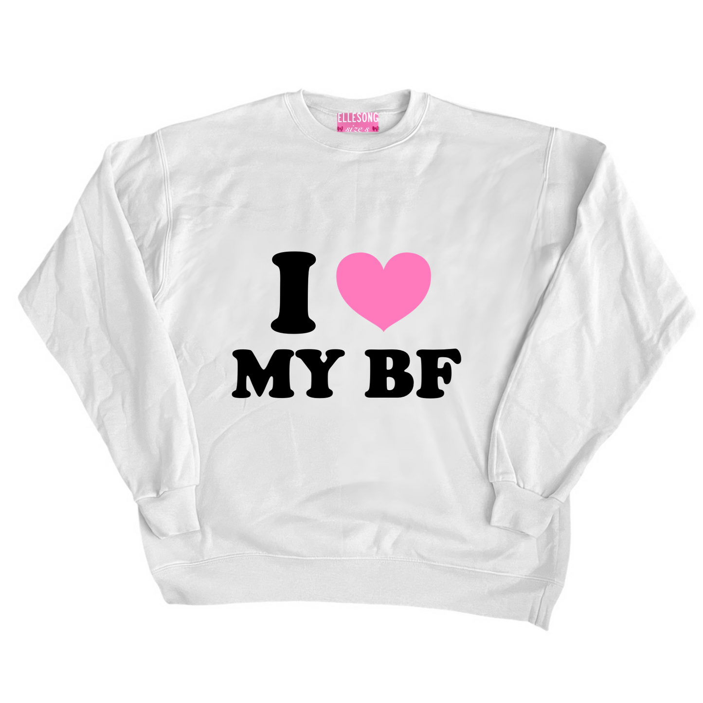 I Love My Boyfriend Crewneck