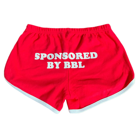 Sponsored By BBL Red Shorts