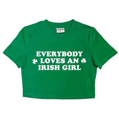 Everybody Loves An Irish Girl Baby Tee