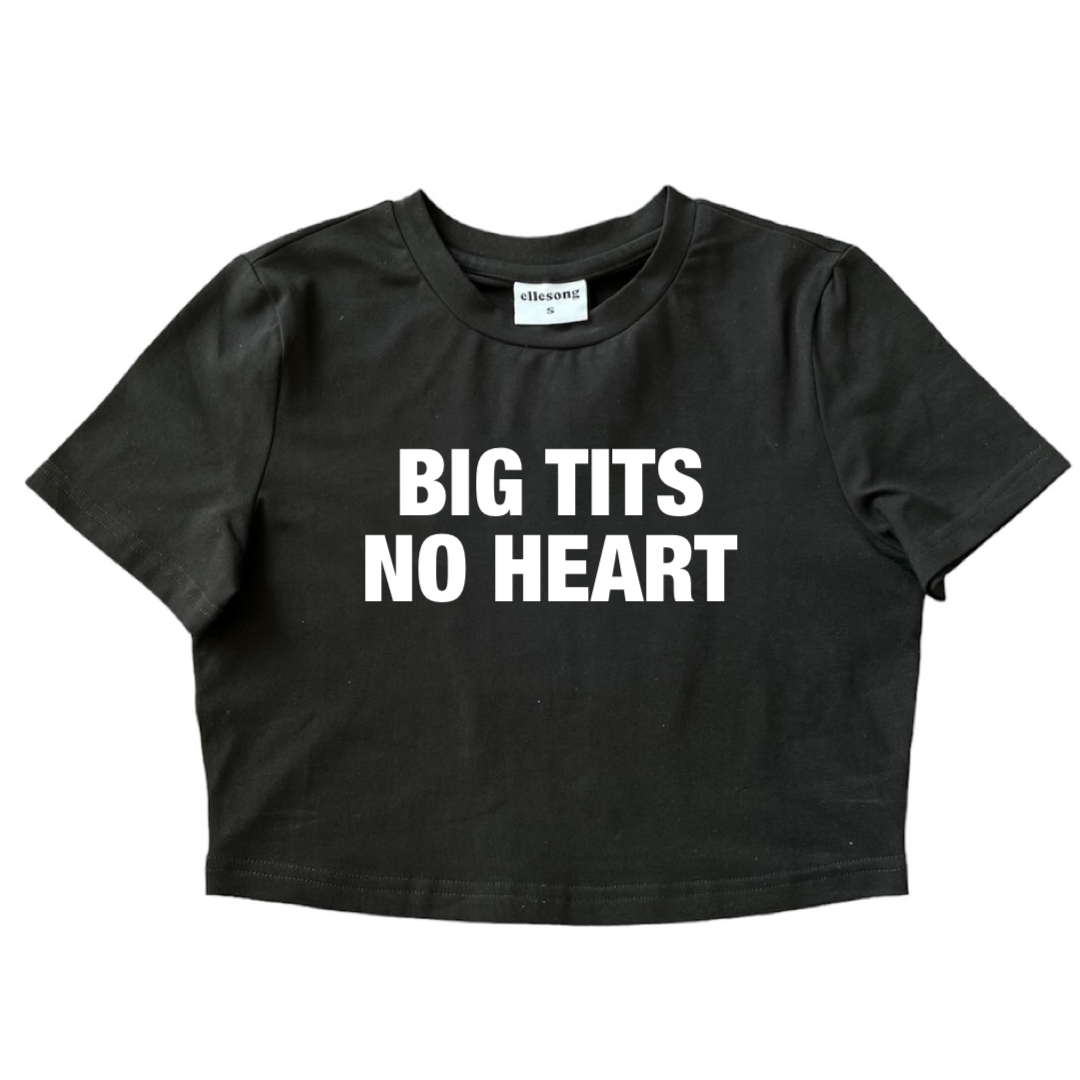 Big Tits No Heart Baby Tee