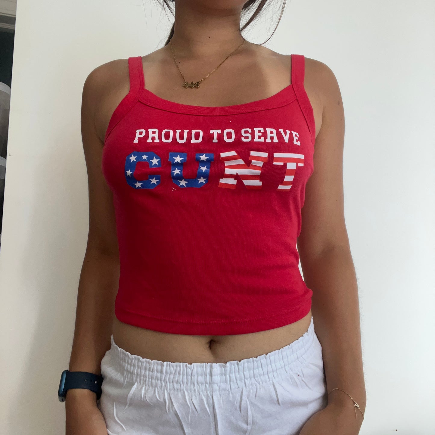 Proud To Serve Red Tank