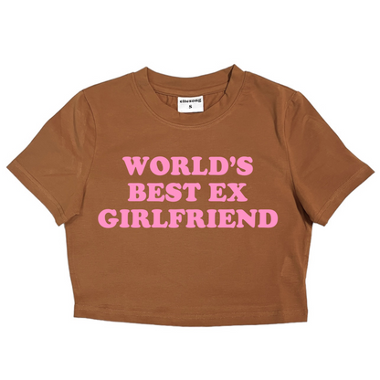 Worlds Best Ex Girlfriend Brown Baby Tee