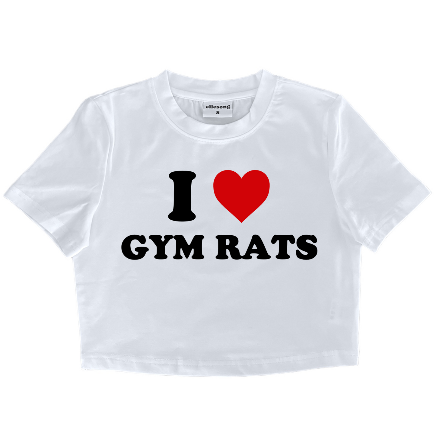 I Heart Gym Rats Baby Tee