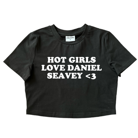 Hot Girls Love Daniel Seavey Baby Tee