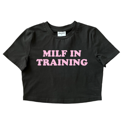 Milf In Training Baby Tee
