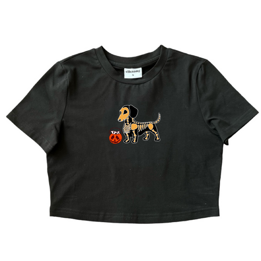 Halloweiner Baby Tee