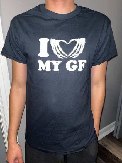 I Love My Girlfriend Spooky Tee