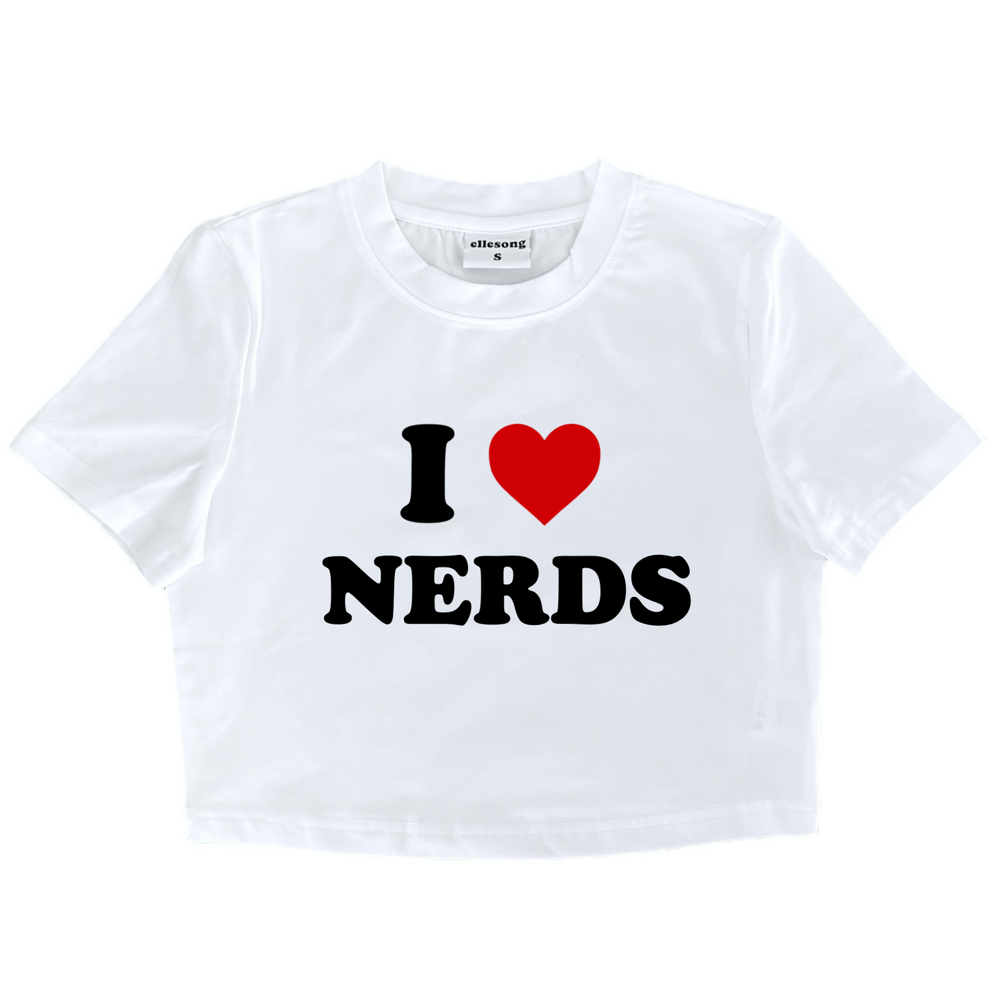 I Heart Nerds Baby Tee