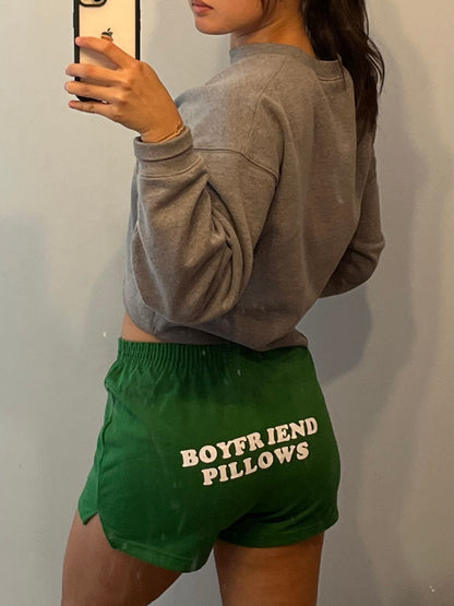 Boyfriend Pillows Green Shorts