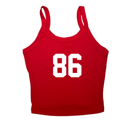 86 Number Graphic Tank