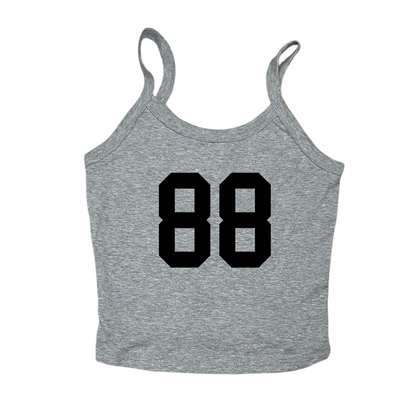 88 Number Graphic Tank