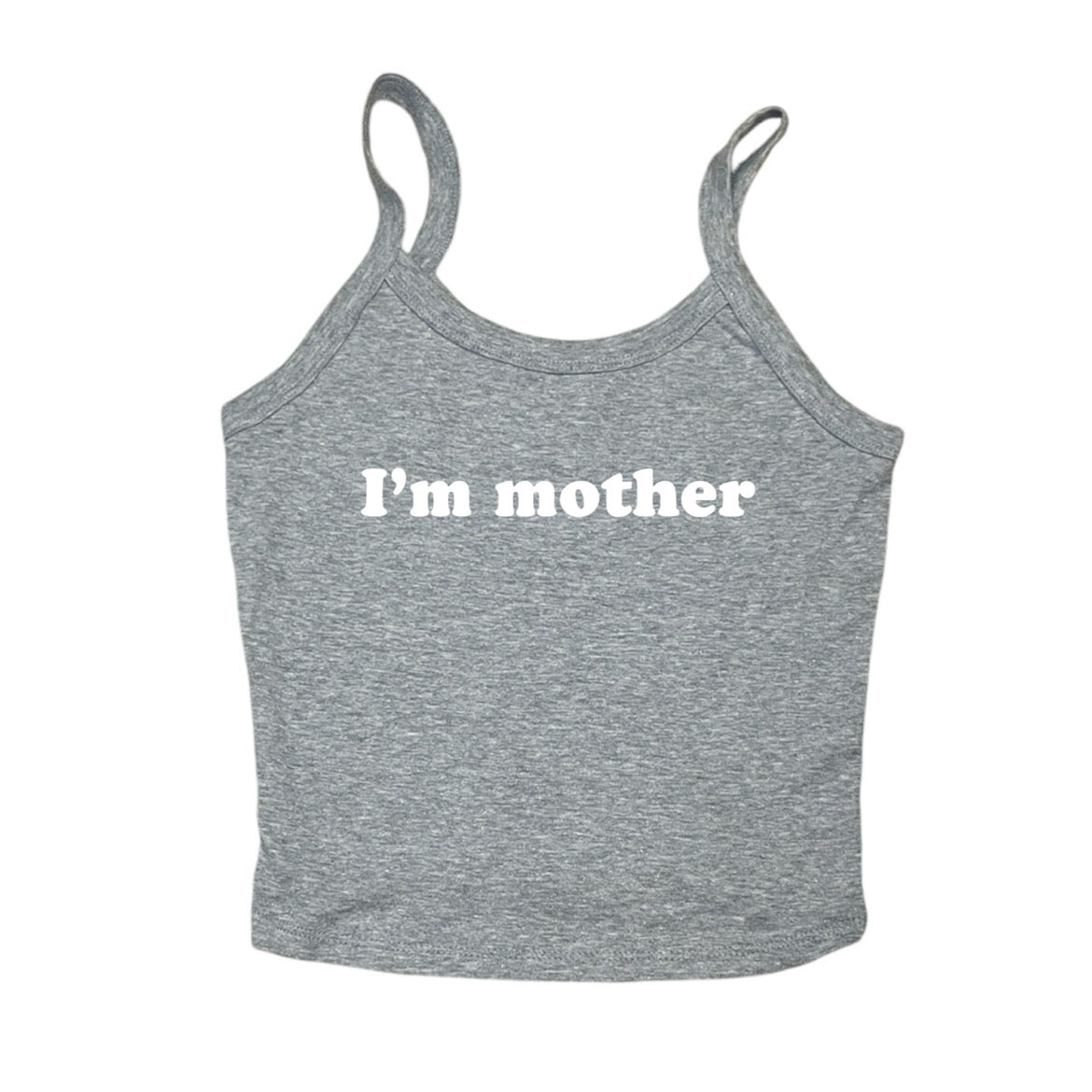 I’m Mother Custom Gray Baby Tee