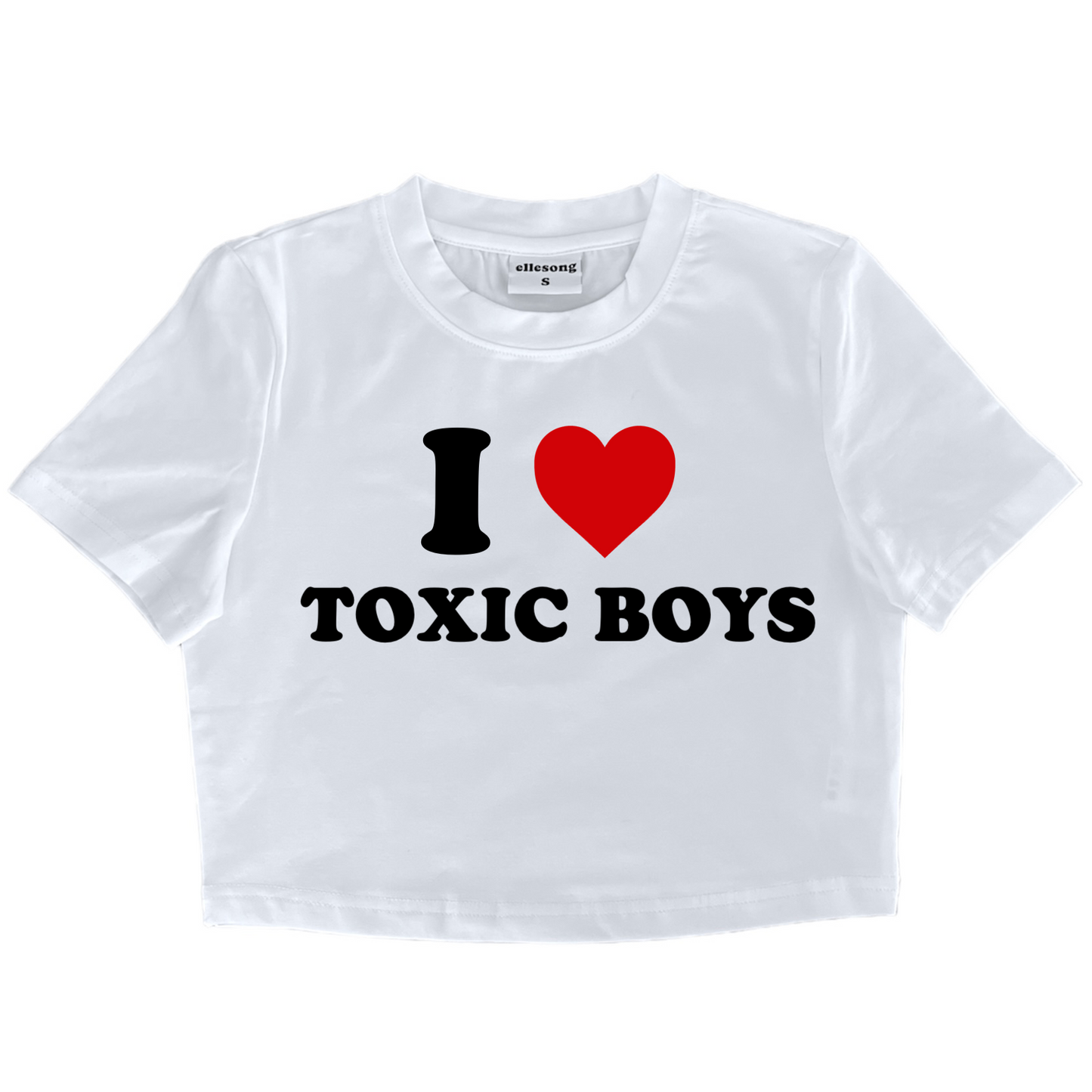 I Heart Toxic Boys Baby Tee