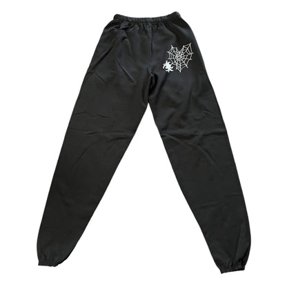 Spider Heart Web Sweatpants