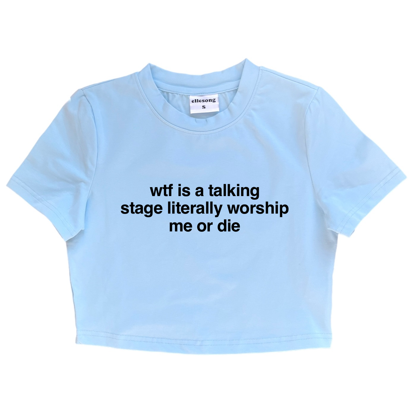 Wtf Is A Talking Stage Baby Tee