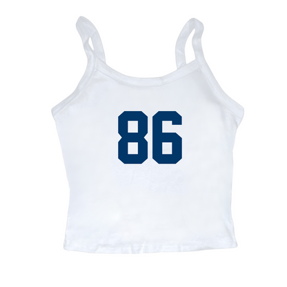 86 Number Graphic Tank