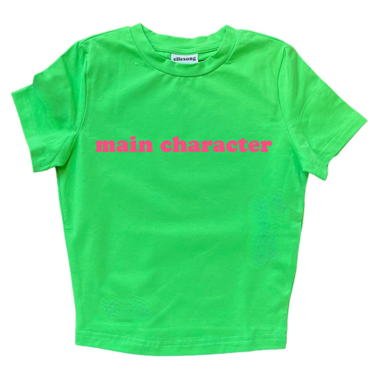 Main Character Baby Tee