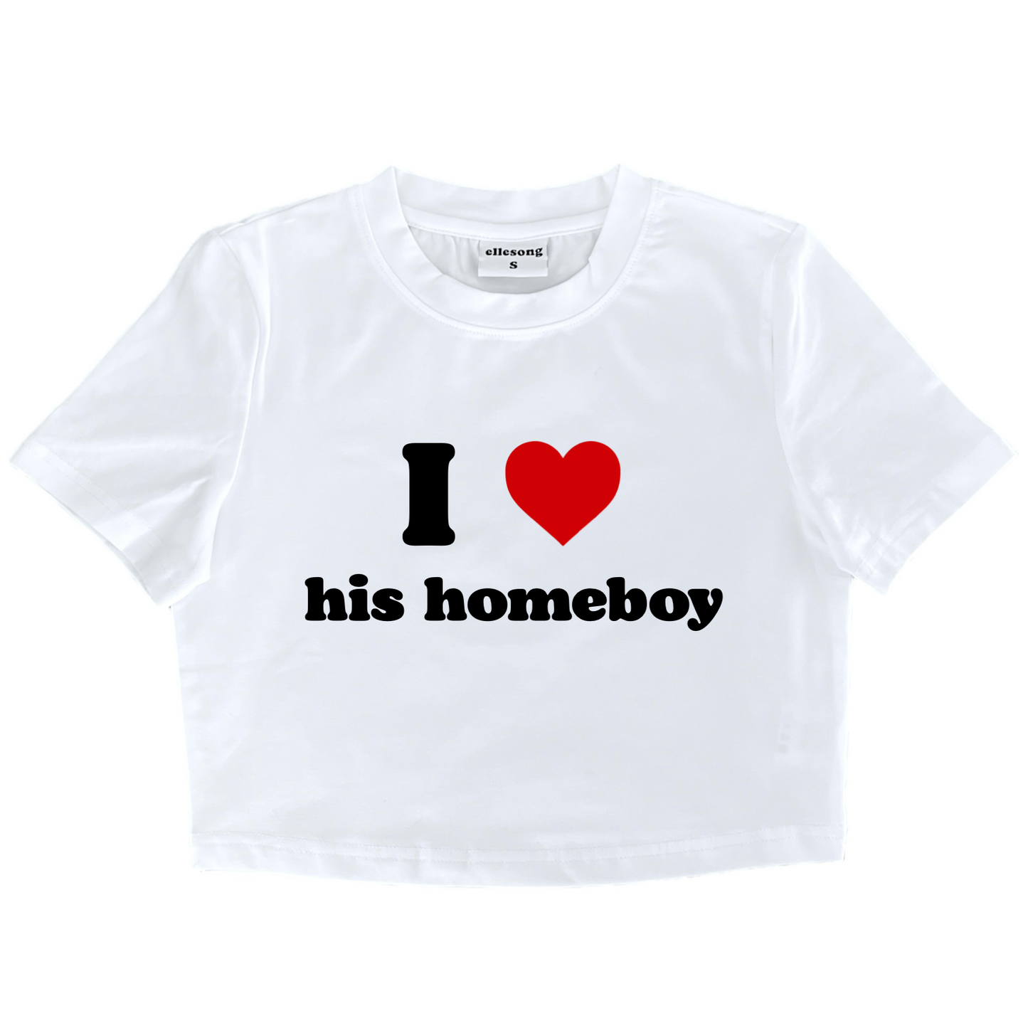 I Heart His Homeboy Baby Tee