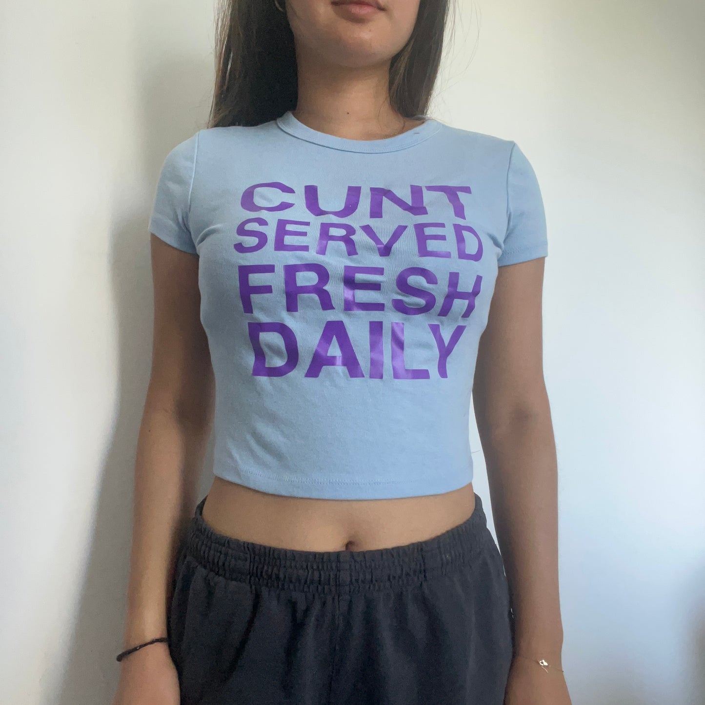 Cunt Served Fresh Daily Baby Tee
