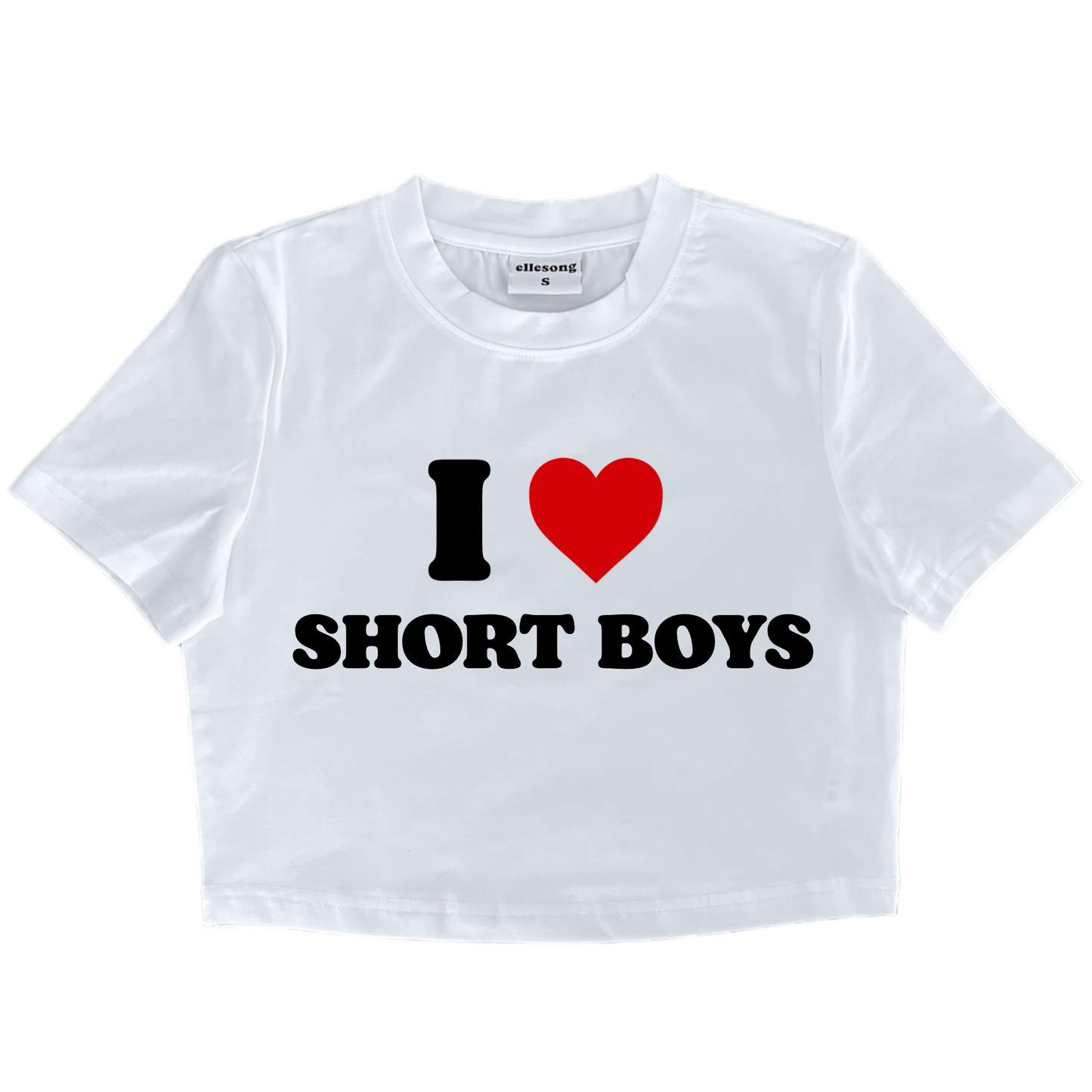 I Heart Short Boys Baby Tee
