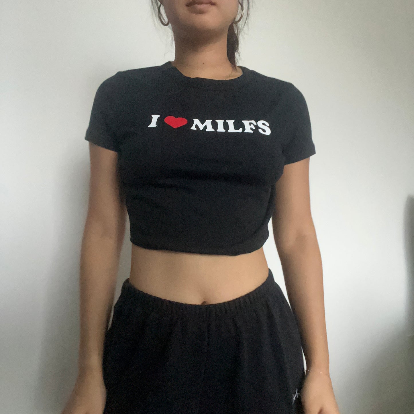 I Love Milfs Baby Tee - SIZE M