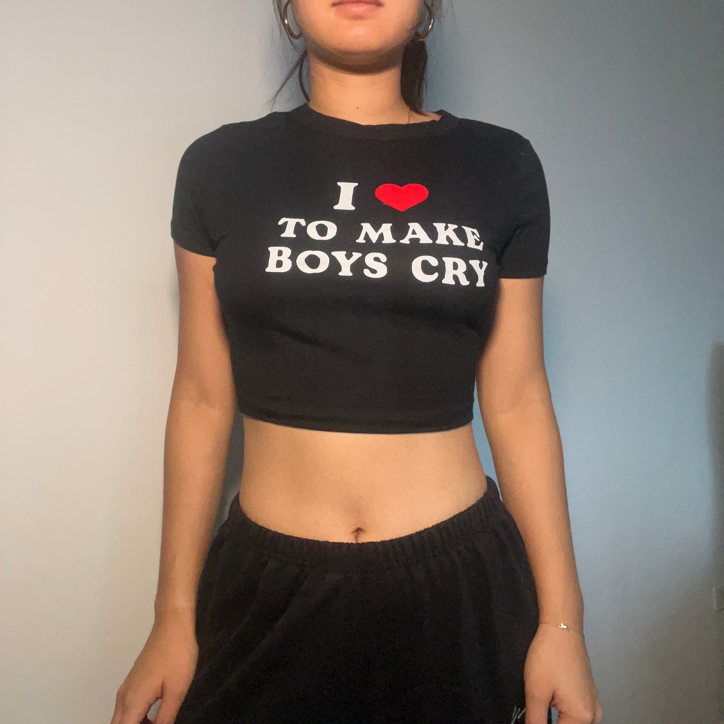 I Love To Make Boys Cry  - SIZE XS