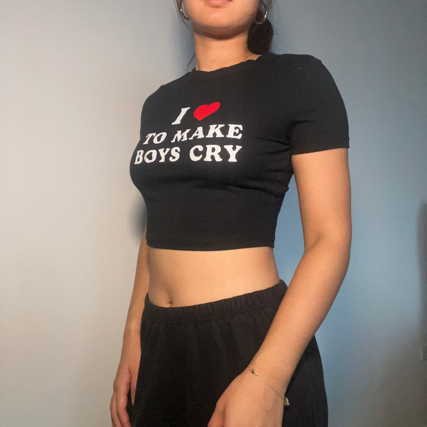 I Love To Make Boys Cry  - SIZE XS