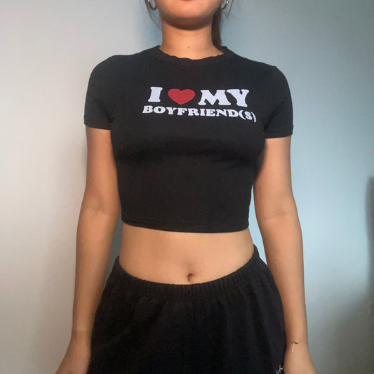 I Love My Boyfriend(s) - SIZE XS/XL