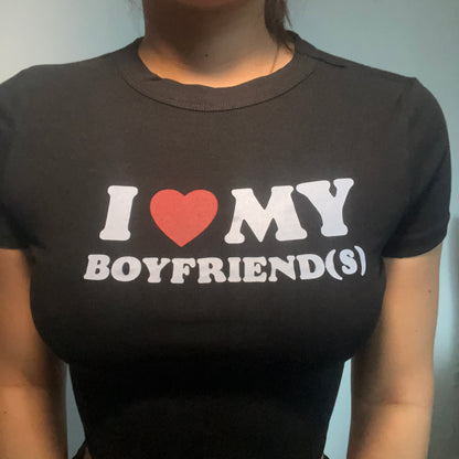 I Love My Boyfriend(s) - SIZE XS/XL