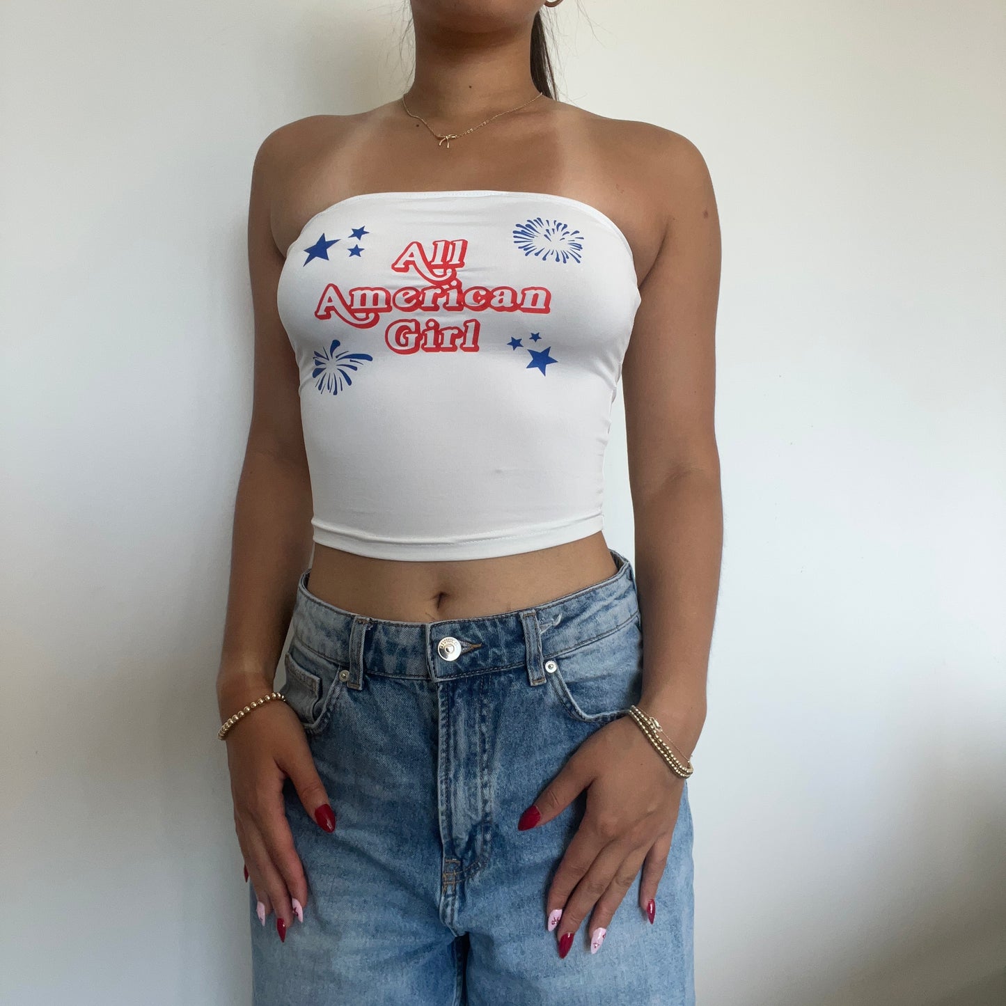 All American Girl Tube Top - SIZE XS