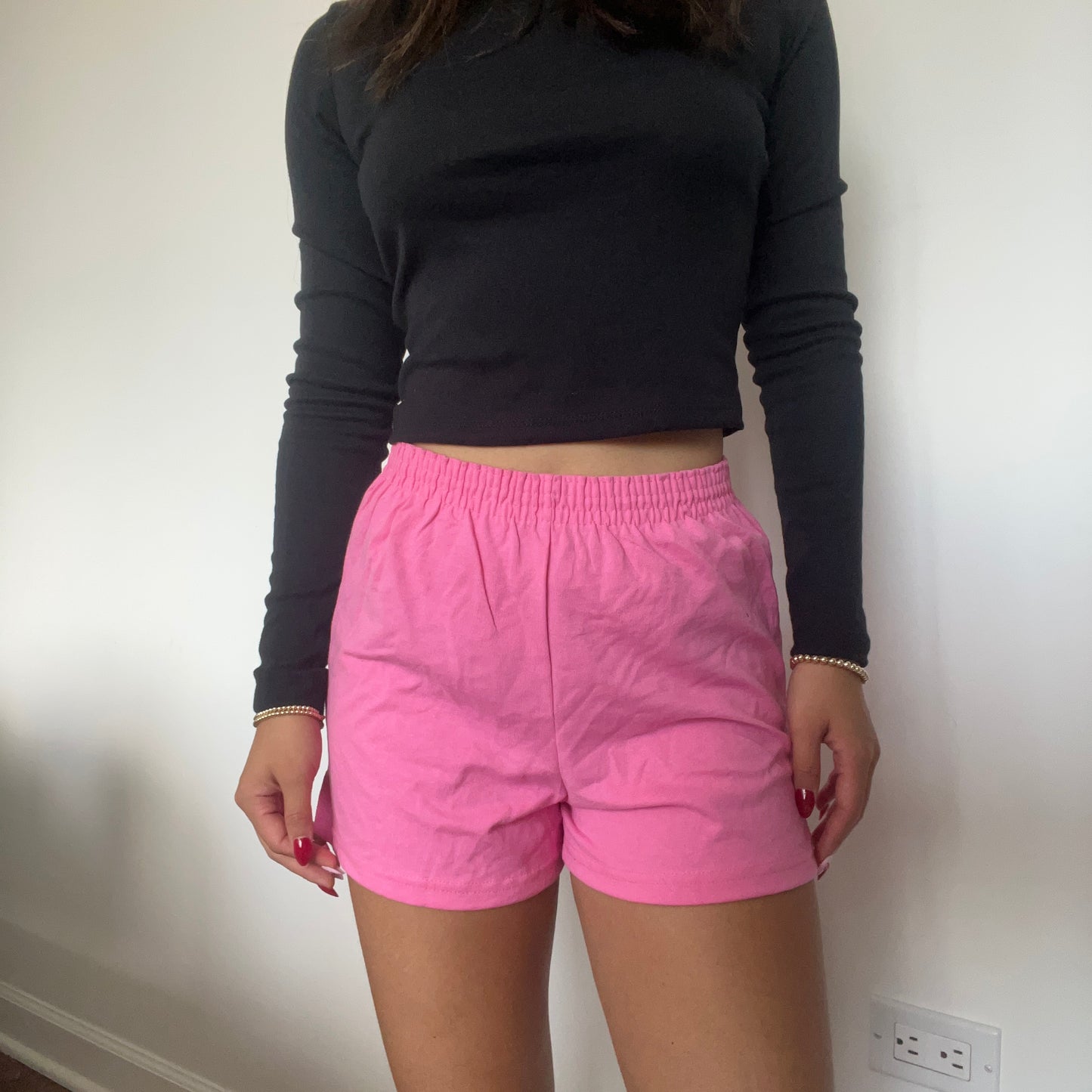 Don't Be Jealous Pink Shorts - SIZE S