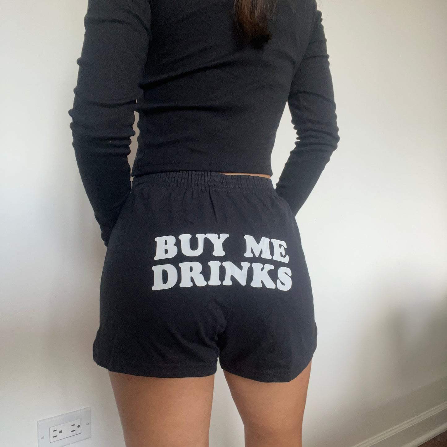 Buy Me Drinks Shorts - SIZE S