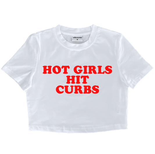 Hot Girls Hit Curbs Baby Tee