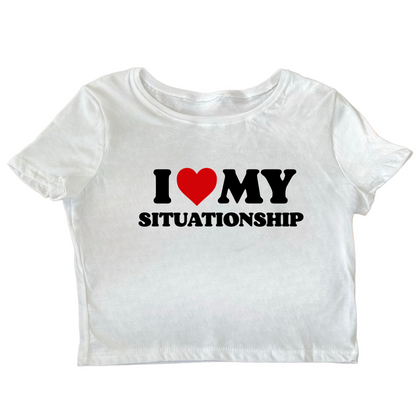 I Heart My Situationship Baby Tee